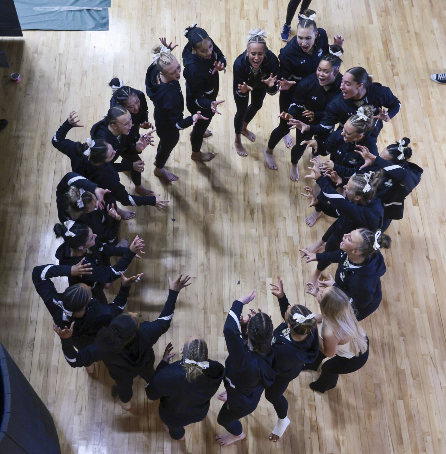 Lindenwood gymnasts stick it one last time